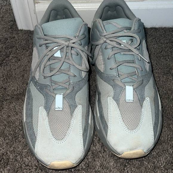 Yeezy boosts grey Size 14 - Picture 2 of 9